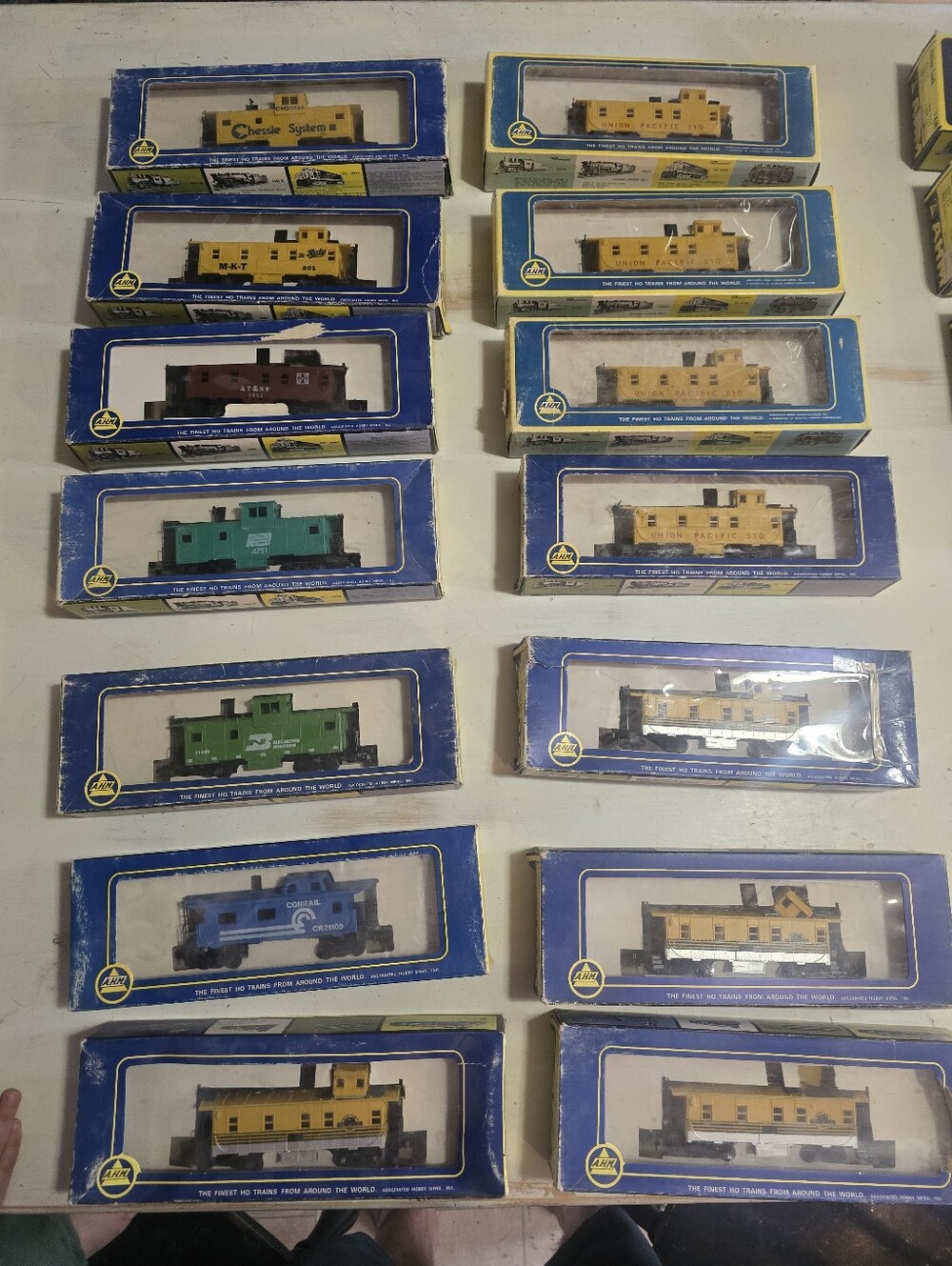 Old Vintage Stock Toy Model Train Set Pieces